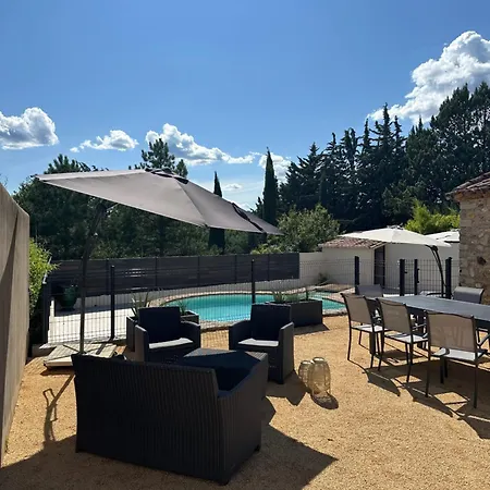 De Charme Avec Piscine Massillargues-Attuech